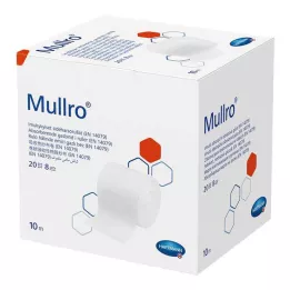 MULLRO Gauze 10 cmx10 m rolled, 1 pc