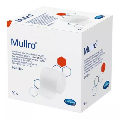 MULLRO Gauze 10 cmx10 m rolled, 1 pc MULLRO Gauze 10 cmx10 m rolled, 1 pc