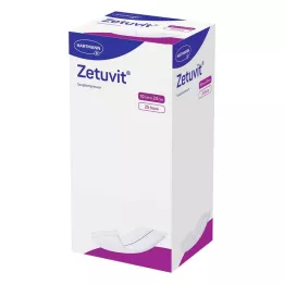 ZETUVIT Absorbent compresses sterile 10x20 cm, 25 pcs