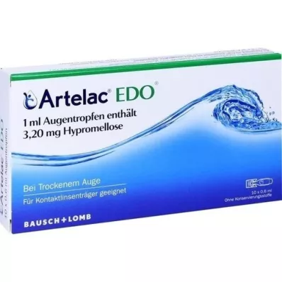 ARTELAC EDO Eye drops, 10X0.6 ml