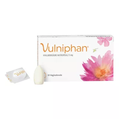 VULNIPHAN Vaginal vagula, 10 pcs VULNIPHAN Vaginal vagula, 10 pcs