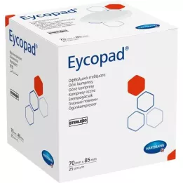 EYCOPAD Eye compresses 70x85 mm sterile, 25 pcs
