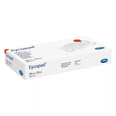 EYCOPAD Eye compresses 56x70 mm non-sterile, 50 pcs EYCOPAD Eye compresses 56x70 mm non-sterile, 50 pcs