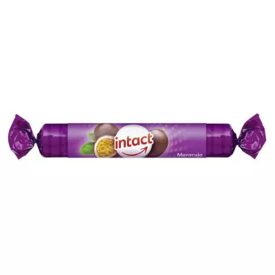 INTACT Dextrose roll passion fruit, 1 pc