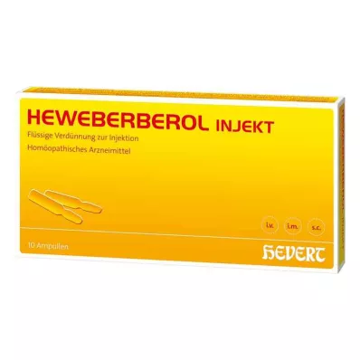 HEWEBERBEROL inject ampoules, 10 pcs HEWEBERBEROL inject ampoules, 10 pcs