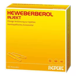 HEWEBERBEROL inject ampoules, 100 pcs