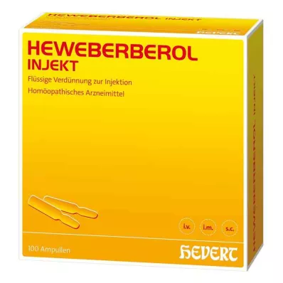 HEWEBERBEROL inject ampoules, 100 pcs HEWEBERBEROL inject ampoules, 100 pcs