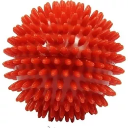 MASSAGEBALL Hedgehog ball 9 cm red, 1 pc