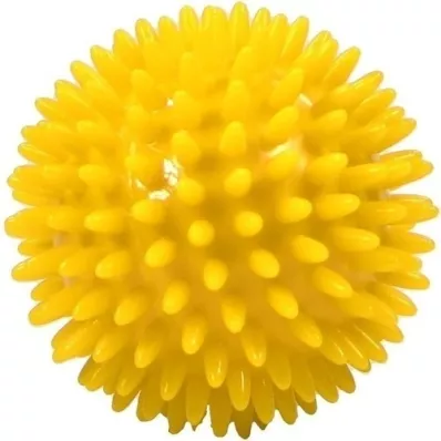 MASSAGEBALL Hedgehog ball 8 cm yellow, 1 pc