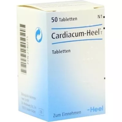 CARDIACUM Heel T tablets, 50 pc