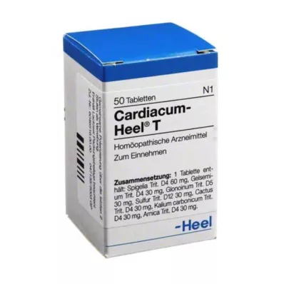 CARDIACUM Heel T tablets, 50 pc CARDIACUM Heel T tablets, 50 pc
