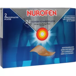 NUROFEN 24-hour pain patch 200 mg, 2 pcs