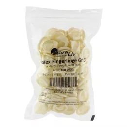 FINGERLING Latex OP Size 3, 100 pcs