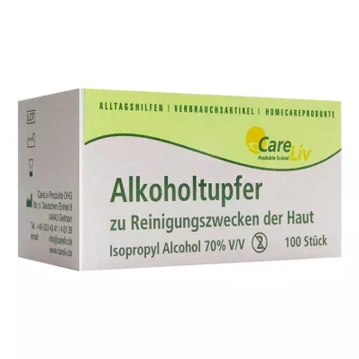 ALKOHOLTUPFER 3x6 cm sterile, 100 pcs ALKOHOLTUPFER 3x6 cm sterile, 100 pcs