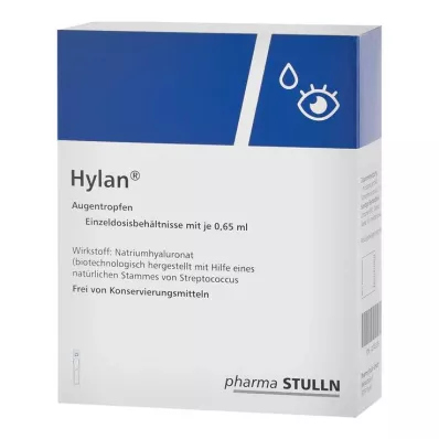 HYLAN 0.65 ml eye drops, 60 pcs