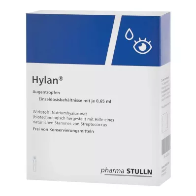 HYLAN 0.65 ml eye drops, 120 pcs