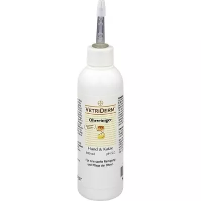 VETRIDERM Ear cleaner for dogs/cats, 100 ml