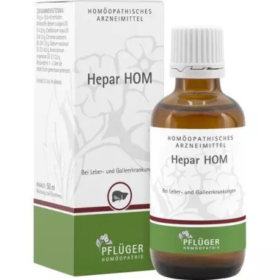 HEPAR HOM Drops, 50 ml