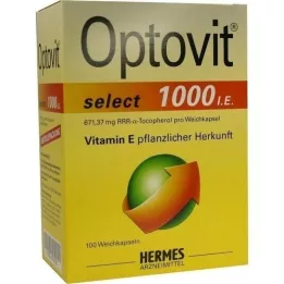 OPTOVIT select 1.000 I.E. capsules, 100 pcs