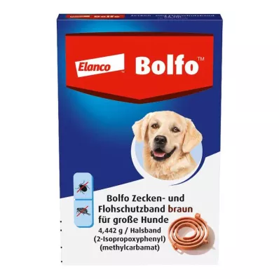 BOLFO Flea protection band brown for large dogs, 1 pc