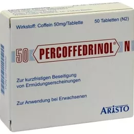 PERCOFFEDRINOL N 50 mg tablets, 50 pc