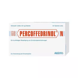 PERCOFFEDRINOL N 50 mg tablets, 50 pc