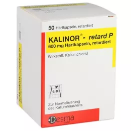 KALINOR retard P 600 mg hard capsules, 50 pcs