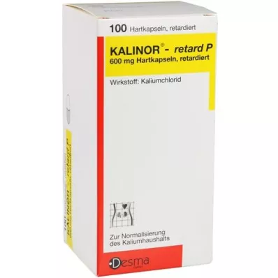 KALINOR retard P 600 mg hard capsules, 100 pcs