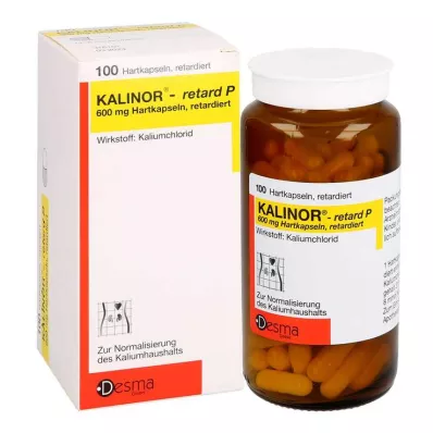 KALINOR retard P 600 mg hard capsules, 100 pcs KALINOR retard P 600 mg hard capsules, 100 pcs