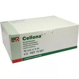 CELLONA Synthetic cotton wool 10 cmx3 m, 4 pcs