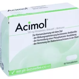 ACIMOL with pH test strips film-coated tablets, 48 pcs