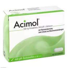 ACIMOL with pH test strips film-coated tablets, 48 pcs