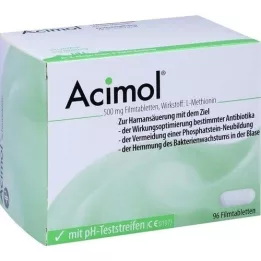 ACIMOL with pH test strips film-coated tablets, 96 pcs