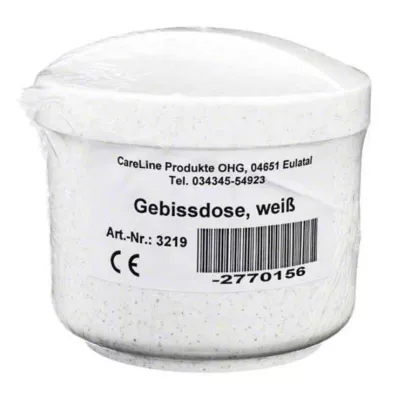 GEBISSDOSE with insert and lid white, 1 pc GEBISSDOSE with insert and lid white, 1 pc