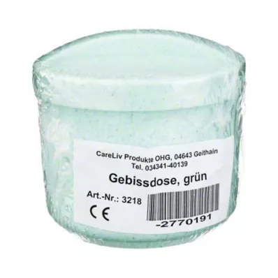 GEBISSDOSE with insert and lid green, 1 pc GEBISSDOSE with insert and lid green, 1 pc