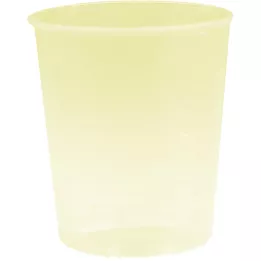 EINNEHMEGLAS Plastic 30 ml yellow, 10 pcs