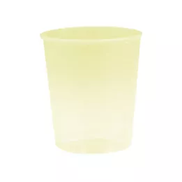 EINNEHMEGLAS Plastic 30 ml yellow, 10 pcs