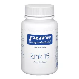 PURE ENCAPSULATIONS Zinc 15 Zinc Picolinate Capsules, 180 Capsules