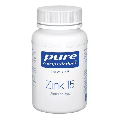 PURE ENCAPSULATIONS Zinc 15 Zinc Picolinate Capsules, 180 Capsules PURE ENCAPSULATIONS Zinc 15 Zinc Picolinate Capsules, 180 Capsules