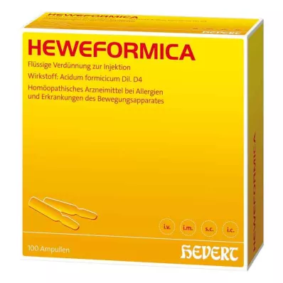 HEWEFORMICA Ampoules, 100 pc HEWEFORMICA Ampoules, 100 pc