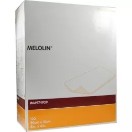 MELOLIN 10x20 cm wound dressings sterile, 100 pcs