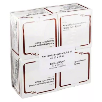 NATRIUMHYDROGENCARBONAT-Solution 8.4% Köhler, 100X20 ml