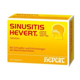 SINUSITIS HEVERT SL Tablets, 100 pc