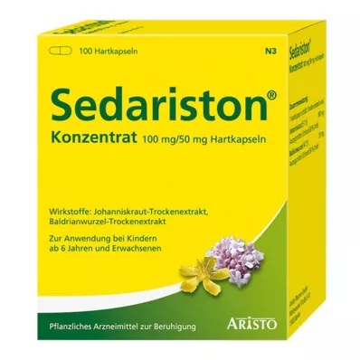 SEDARISTON Concentrate hard capsules, 100 pcs