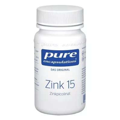 PURE ENCAPSULATIONS Zinc 15 Zinc Picolinate Capsules, 60 Capsules PURE ENCAPSULATIONS Zinc 15 Zinc Picolinate Capsules, 60 Capsules