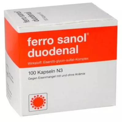 FERRO SANOL duodenal hard caps.m.msr.overz.pell., 100 pcs FERRO SANOL duodenal hard caps.m.msr.overz.pell., 100 pcs