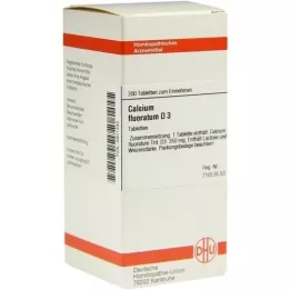 CALCIUM FLUORATUM D 3 tablets, 200 pc