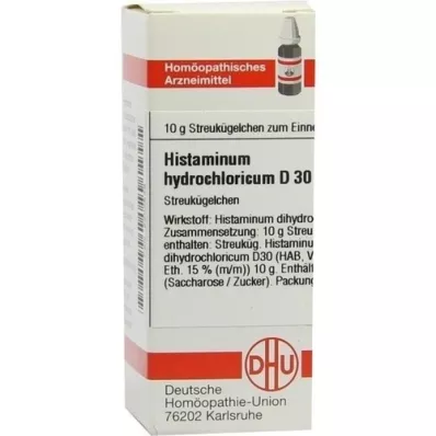 HISTAMINUM hydrochloricum D 30 globules, 10 g