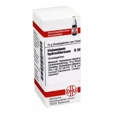 HISTAMINUM hydrochloricum D 30 globules, 10 g HISTAMINUM hydrochloricum D 30 globules, 10 g