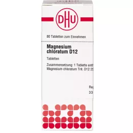 MAGNESIUM CHLORATUM D 12 tablets, 80 pc